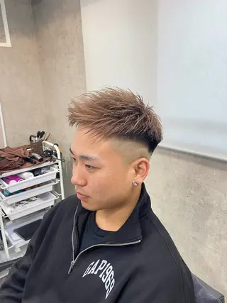 ショート カラー メンズ 🐉『メンズ美容師』 吉田龍星🐉のヘアスタイル