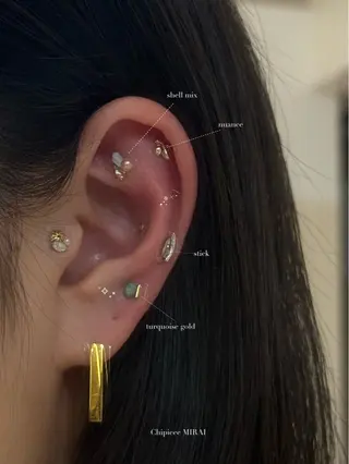 Chipieee所属・Chipieee MIRAIのネイルデザイン