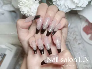 ネイル E.N🦋 長さ出し/持ち込みのネイルデザイン