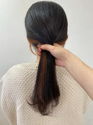 ロング カラー レイヤー/ウルフ🤎 mayo.のヘアスタイル