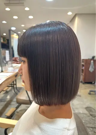 ミディアム ボブ特化美容師 /荒井悠葵のヘアスタイル
