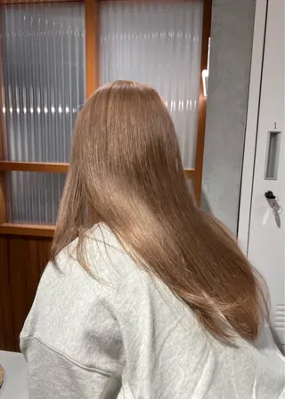 ロング カラー EIGHT/ satone🩵のヘアスタイル