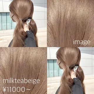 セミロング 伊藤 りいなのヘアスタイル