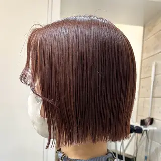 ショート カラー 顔まわりカット/ボブ /🧁とーこ🧁のヘアスタイル