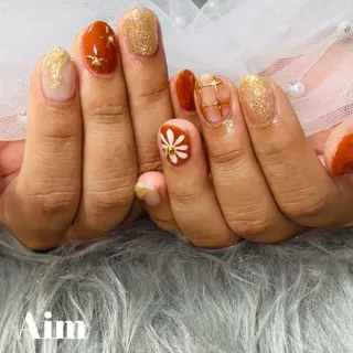ネイル ネイルサロンAim河原町[ヘアセット　ヘアエクステ　着付　専門店]所属・Aim🌿 kanaのネイルデザイン