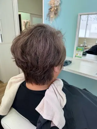ショート bloomPremium所属・岡山美容院bloom HONOKAのヘアスタイル
