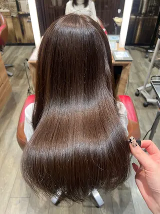 ロング カラー ナチュラル/インナー /牧野 佑菜のヘアスタイル