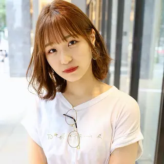 ショート カラー パーマ ヘアアレンジ ⭐️𝑭𝑰𝑳𝑴𝑶𝑹𝑴𝑨𝑳𝑬⭐️【フィルモルメール】所属・トレンドヘア🩶 艶髪🩶yoshiのヘアスタイル