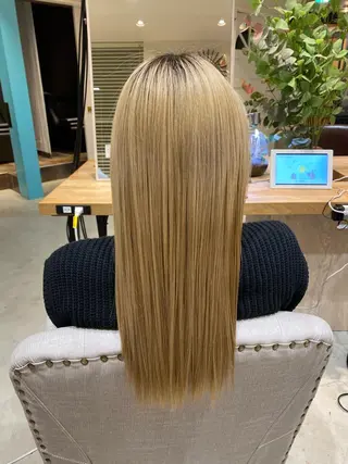 ロング 透明感カラー🌈 菊池 結衣のヘアスタイル