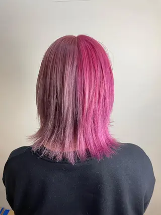 セミロング カラー WEST OLAND加藤圭介のヘアスタイル