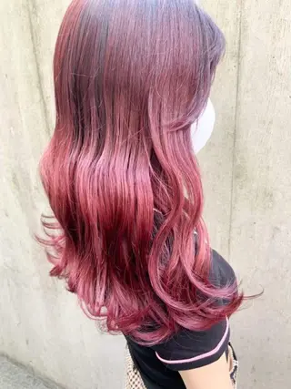 セミロング カラー ヘアアレンジ うる艶カラー🤍 SAKI🧸錦糸町のヘアスタイル