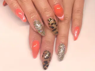 セミロング AQUA nailのネイルデザイン