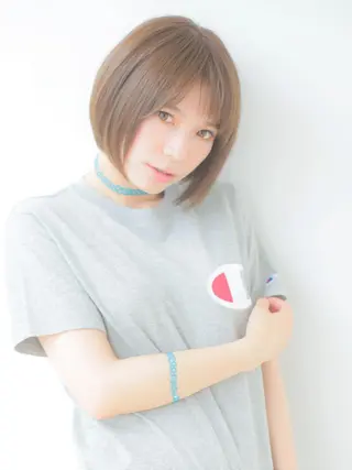 ショート ショート白髪染め無料 ／河瀬謙介のヘアスタイル