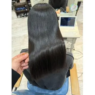 ロング 💓透明感カラー 心斎橋No1💓のヘアスタイル