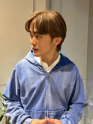 カラー メンズ 🗽デザインカラー/ パーマ/MIRU🗽のヘアスタイル