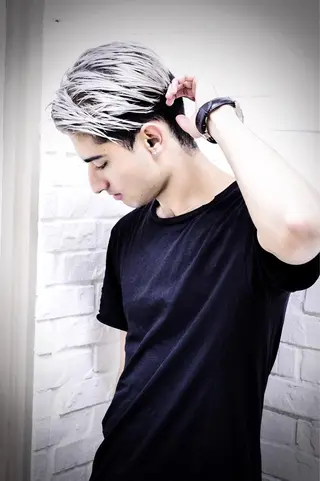 ショート カラー メンズ エクステリピート率 No.1 菊池　悠介のヘアスタイル