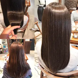 ロング カラー ヘアアレンジ SALOWIN銀座VORT所属・小林 佳祐のヘアスタイル