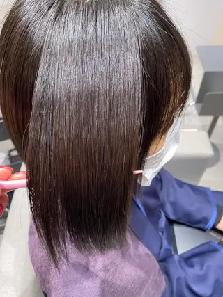 ショート パーマ 銀座/髪質改善/韓国 カラー🍓原田侑依のヘアスタイル