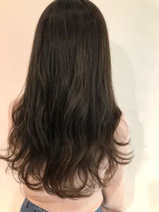 ロング カラー ヘアアレンジ scene.池袋所属・scene. haraのヘアスタイル