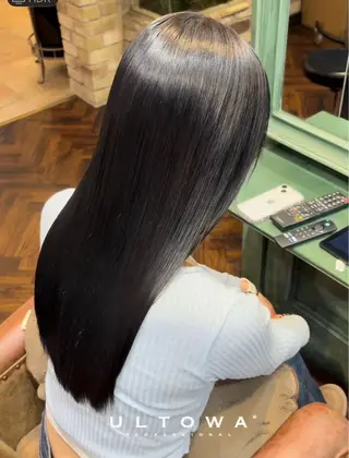 セミロング monan新宿店所属・新宿/髪質改善✨ 透明感カラー/須田のヘアスタイル