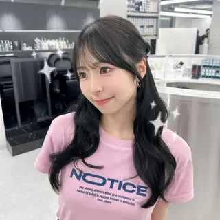 ロング CYM所属・ダブルカラー 🩷モエのヘアスタイル