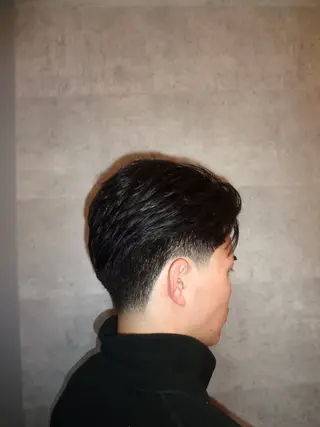 ショート パーマ メンズ grow hair works tokyo所属・葛西/barber/ 相山琉磨のヘアスタイル
