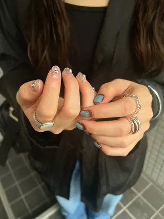 ネイル Hata nail 🎀個性派ニュアンスのネイルデザイン