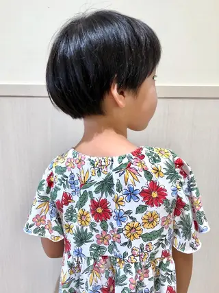 ショート キッズ さかい なつみのヘアスタイル