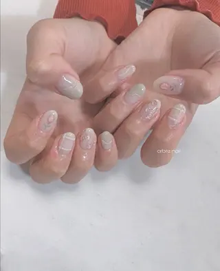 ネイル *arbre nail*.アーブルネイル所属・✯.。 arbre nail 。✯.のネイルデザイン