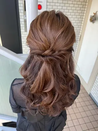 ヘアアレンジ 大人可愛いヘアメイク 💋🧚‍♀️しずかのヘアスタイル