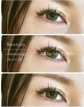 マツエク・マツパ EMMA plus．のマツエク・マツパデザイン