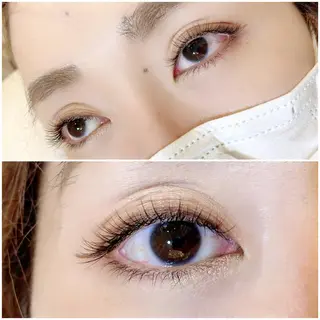 マツエク・マツパ アイブロウ Flor上大岡 *フルノ リナ*のマツエク・マツパデザイン