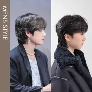 メンズ パーマ ROW 札幌のヘアスタイル