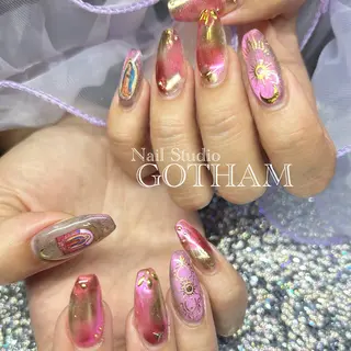 ネイル Nail Studio GOTHAM所属・高円寺駅からすぐ🌈 ネイルGOTHAMのネイルデザイン