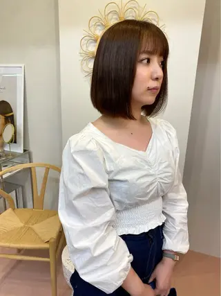 ミディアム akim kaminoke所属・矢場町 🌟yopiのヘアスタイル