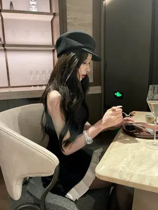 ロング カラー 莉乃/縮毛矯正/髪質 改善/艶カラーのヘアスタイル