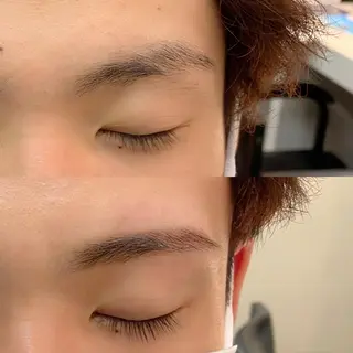 アイブロウ 歩優【ayu】💛 " lazo"のマツエク・マツパデザイン