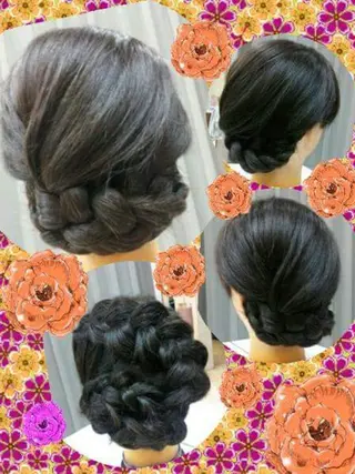 ヘアアレンジ 💎✨艶髪美髪✨💎 Alushe心斎橋店のヘアスタイル