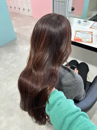 カラー Wカラー/暖色/べ ージュりく©︎🐝のヘアスタイル