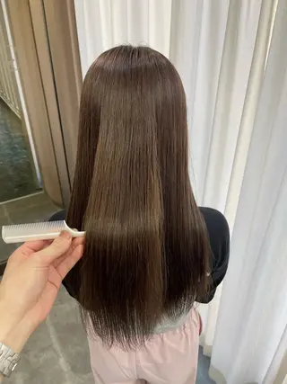 ロング カラー SOYON西大寺店所属・ダブルカラー/ 髪質改善💎安藤のヘアスタイル