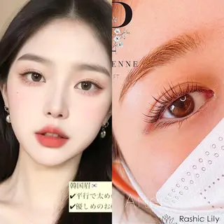 マツエク・マツパ 心斎橋🤍韓国.美眉 パリジェンヌ R..のマツエク・マツパデザイン