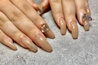 ロング カラー ネイル beauty salon ma'am所属・chihiro 小路ネイルのネイルデザイン