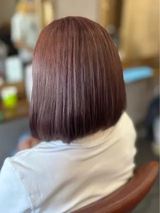 ミディアム カラー ナギサ 🐶のヘアスタイル