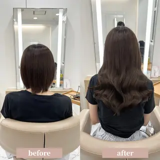 カラー エクステ　ユノキ リョウタのヘアスタイル
