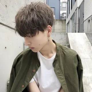 メンズ 韓国風ヘア🇰🇷 トレンドスタイル🫧のヘアスタイル