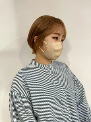 ショート silo所属・silo MOKA 顔周りカット🦦のヘアスタイル