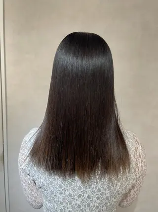 ミディアム 田中 蓮華のヘアスタイル