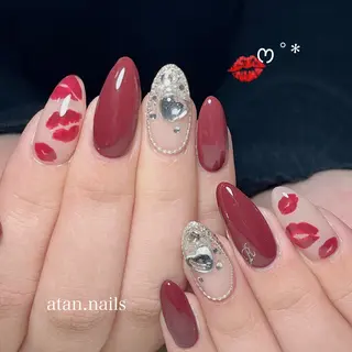 ネイル 🐕‍🦺Yappy 💗A-tanのネイルデザイン