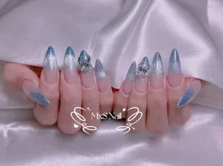 ネイル MxS Nail 【長さだし/フィルイン/マグネット/ワンホンネイル/韓国ネイル/パラジェル】所属・M×S Nail みなのネイルデザイン