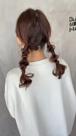 ヘアアレンジ 可児 令路のヘアスタイル